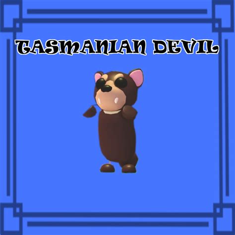 tasmanian devil adopt me